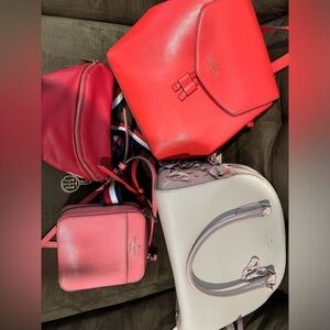 Used - Like New, 3 Kate Spade, 1 Tommy Hilfiger.